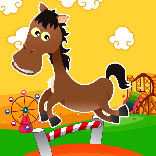 Action Horse PRO - Save it with a finger to jump and jump in the farm. icon