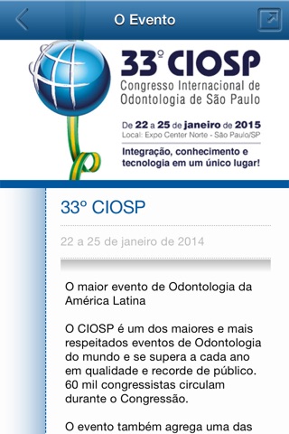 33° CIOSP screenshot 3