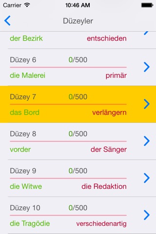 Almanca Kelime screenshot 2