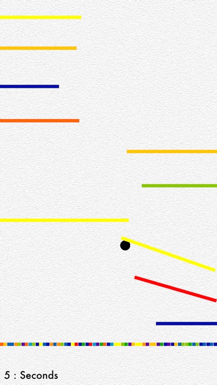 Black Dot Colorful Lines