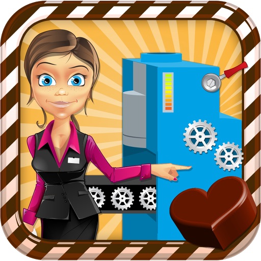 Chocolate Factory Simulator - Learn how to make chocolate from cocoa beans & pack it in this kids learning game icon