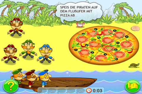 Fractions. Smart Pirates. Lite screenshot 2