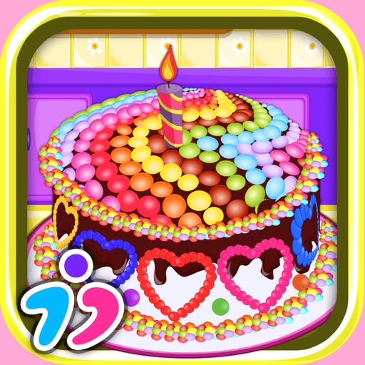 Candy Cake Maker Mania Icon