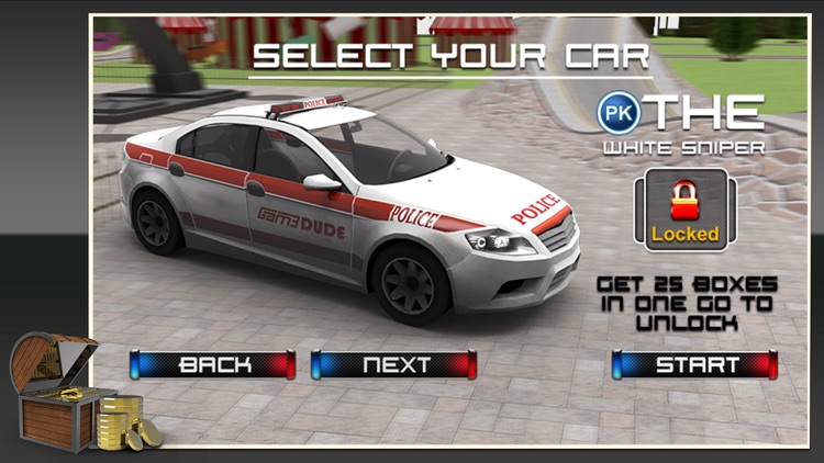 3D Police Car Racing Stunts - Crazy simulator ride and simulation adventure screenshot-4