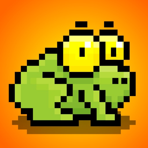 Pixels Jumpy Frog - Tap to Jump and Fly iPhone App