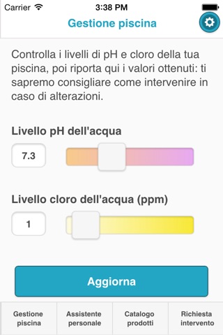 Pool's Care Italy Smartphone screenshot 2