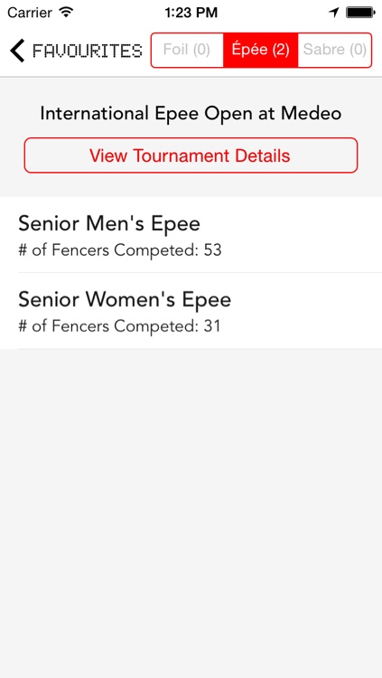 Fencathon: Fencing Tournaments screenshot-3