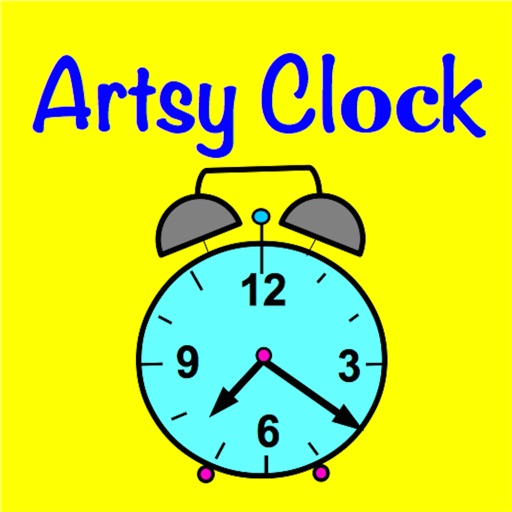 artsyClockReading icon