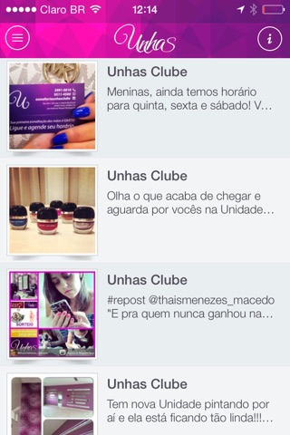 Unhas Clube screenshot 4