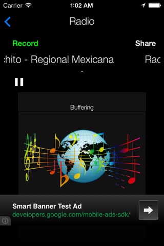 Mexico Radio News Music Recorder screenshot 2