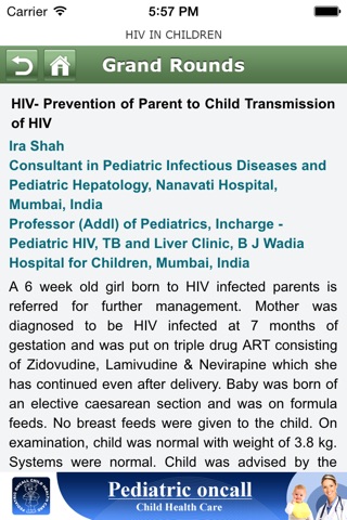 HIV In Children screenshot 3