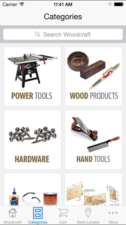 Woodcraft Shopping