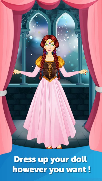 Medieval Dress Up-Fun Doll Makeover Game