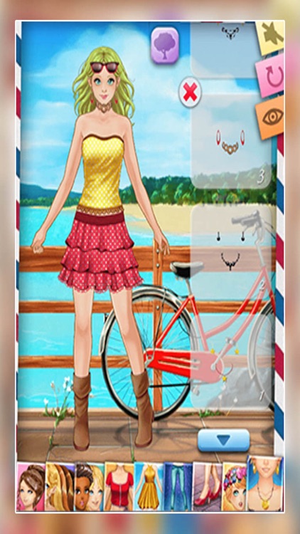 Summer Lily Dress Up Game For Girls screenshot-3