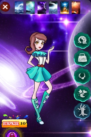 Astronaut Girls - Dress Up Lady College Space of the Galaxy screenshot 3