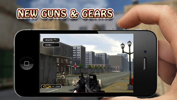 Arms Street Terror - City Shooting Targets Army Attack screenshot-4