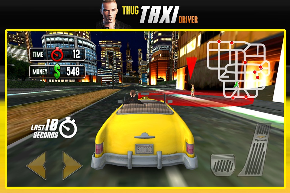 Thug Taxi Driver - AAA Star Game screenshot 2