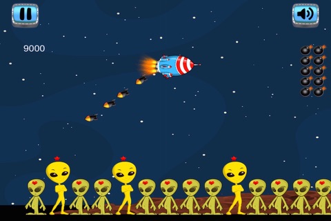 SPACESHIP ALIEN ENEMY COMBAT - EXTREME BOMB ATTACK MADNESS FREE screenshot 2