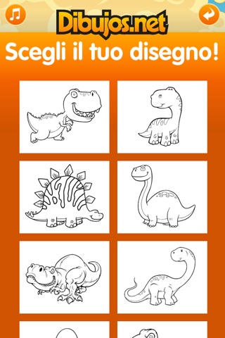 Dinosaurs Coloring Pages screenshot 2