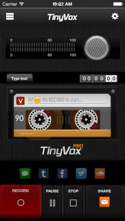 TinyVox Pro • voice memos for the win!