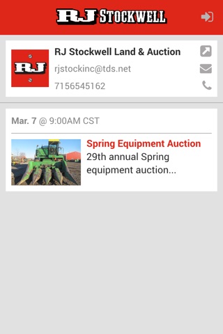 RJ Stockwell Land and Auction Co. screenshot 2