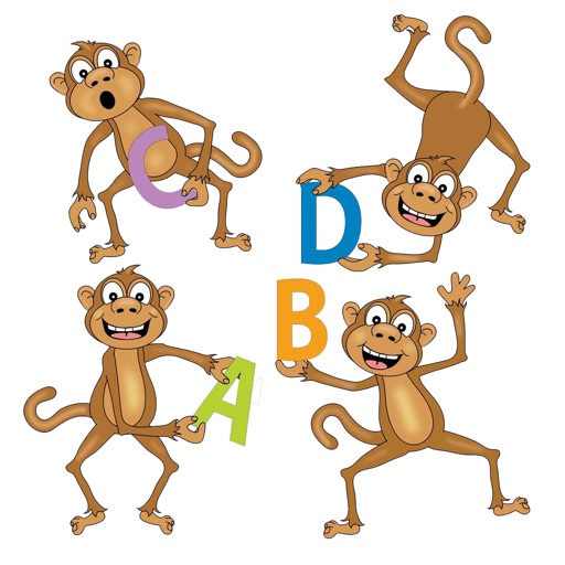 Monkey Alphabet Style