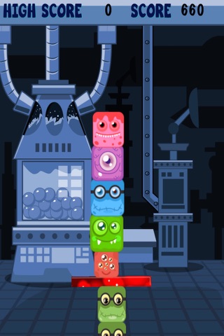 A Stack the Mischievous Monster - Crazy Drop Strategy Challenge screenshot 2