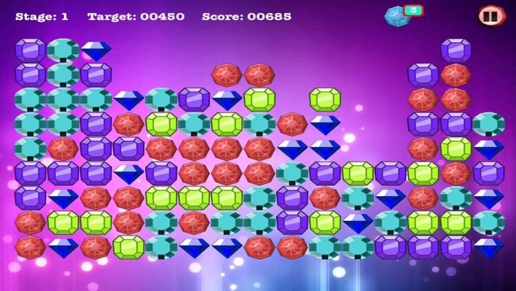 A Diamond Jewel Free - Crazy Gem Popper Game screenshot-3