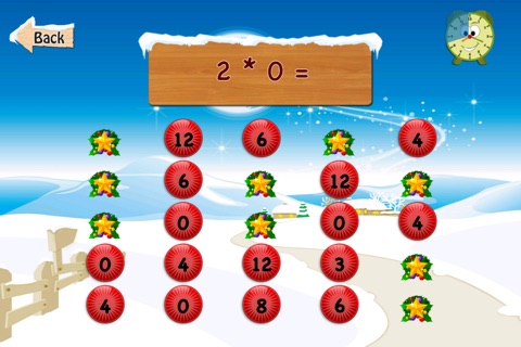 Snowfall Bingo Math Games screenshot 4