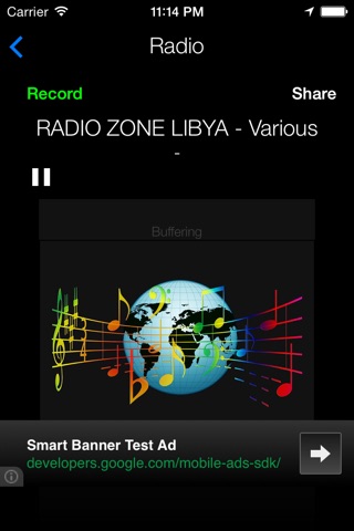 Libya Radio News Music Recorder screenshot 2