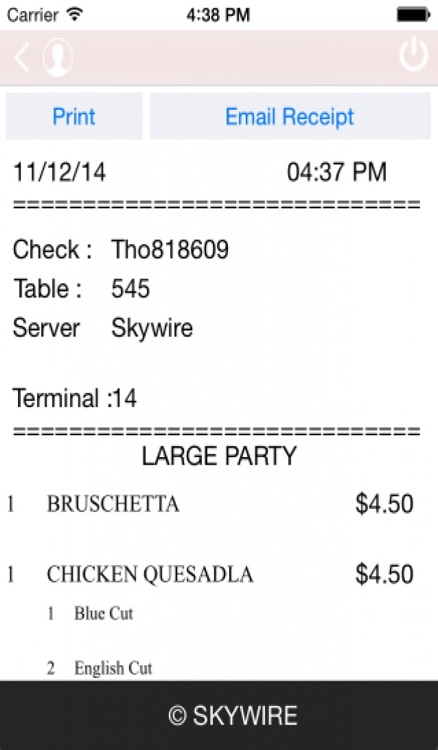 SkyWire POS screenshot-4