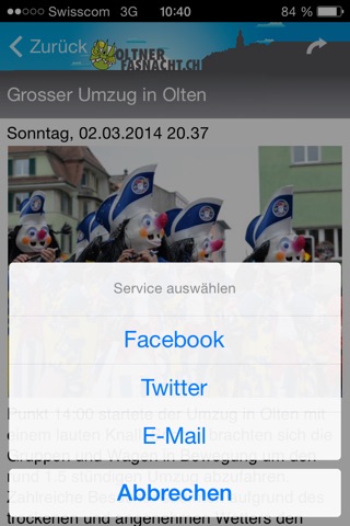 Oltner Fasnacht screenshot 3