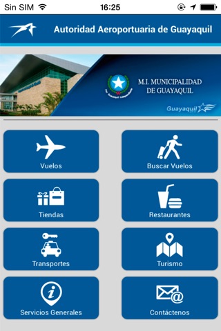 Aeropuerto Guayaquil screenshot 2