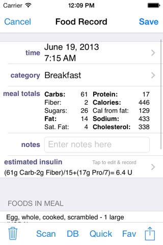 Diabetes Pilot Classic screenshot 3