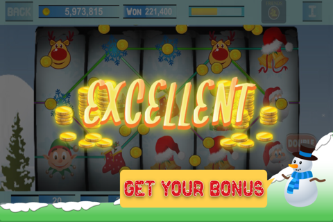 Slots - Christmas Festive Season Game for Fun & Joy screenshot 4
