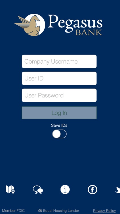 Pegasus Bank Business SmartApp