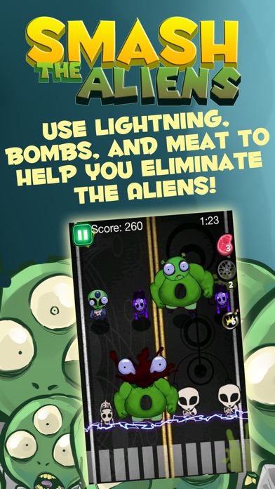 Smash the Aliens: Earth Invasion 1.0.2 IOS -