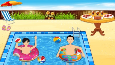 How to cancel & delete Pool Party & Bonfire - BBQ cooking adventure & chef game from iphone & ipad 2