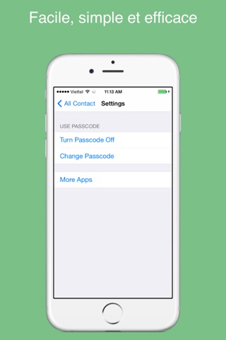 Private Contacts - secure and protect Secret Contacts with Passcode screenshot 3