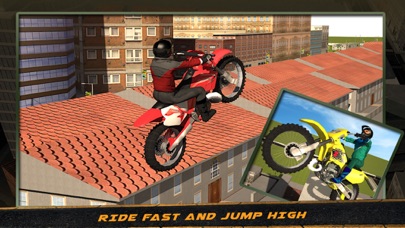 How to cancel & delete Crazy Motorcycle Roof Jumping 3D – Ride the motorbike to perform extreme stunts from iphone & ipad 3