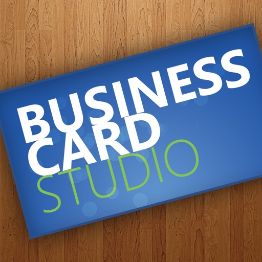 Business Card Studio Designer - Graphic Creator, Editor & Maker with Logos & Icons Icon