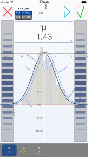 Bell Curves - graphing calculator for the normal distributio(圖3)-速報App