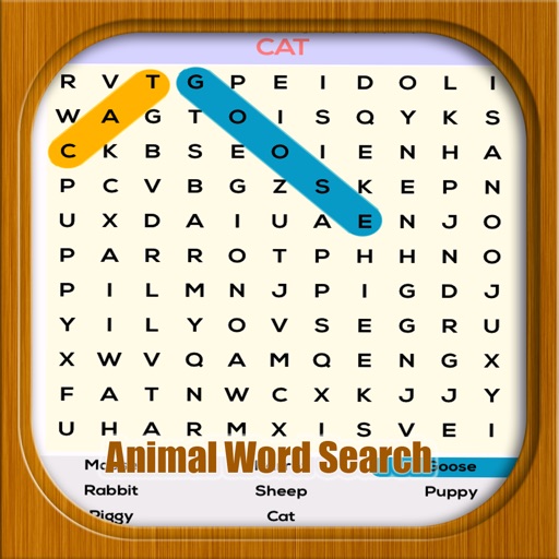 Animal Word Search - Free Icon