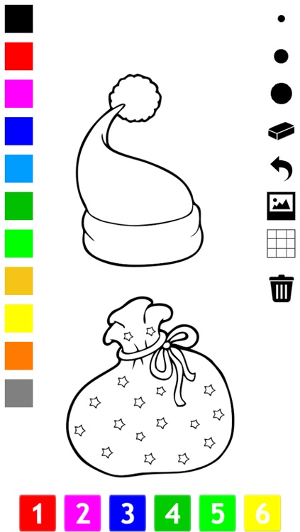 A Christmas Coloring Book for Children: Learn to color the holiday season screenshot-4