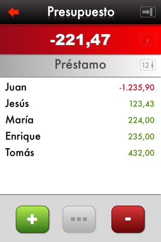 Calculadora de Presupuestos Lite screenshot 3