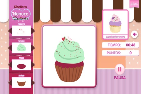 Diseña tu Cupcake con Nenuco screenshot 3