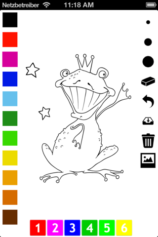 A Fairy Tale Coloring Book for Girls: Learning pages to color and draw screenshot 3