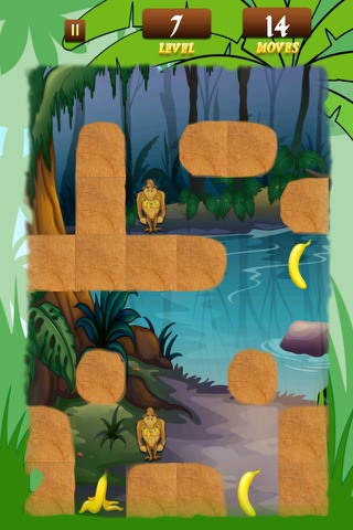 A Hungry Jungle Gorilla Extreme Banana Gathering Kong Style Game Free screenshot 3