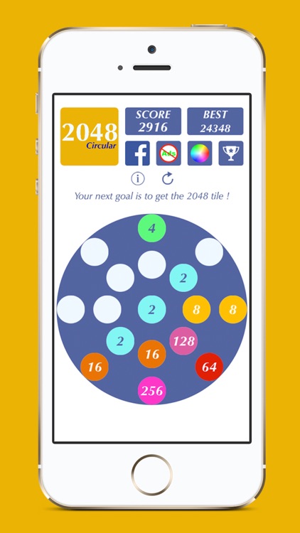 2048 puzzle games - Brain training with numbers for free screenshot-0