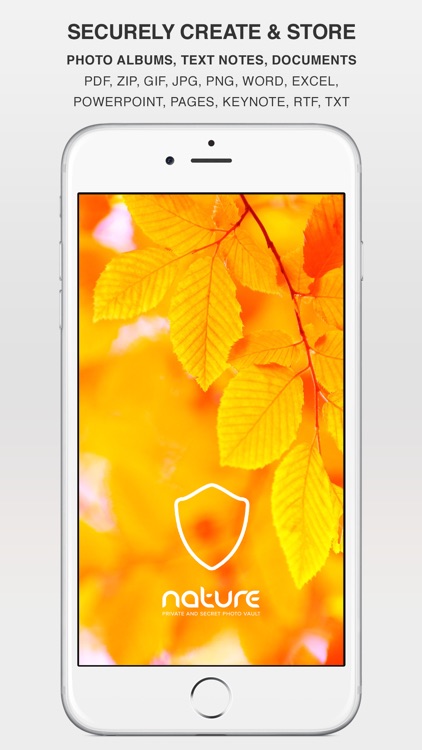 Nature - Private Photo Gallery, Video, Password and Noted Manager with encryption